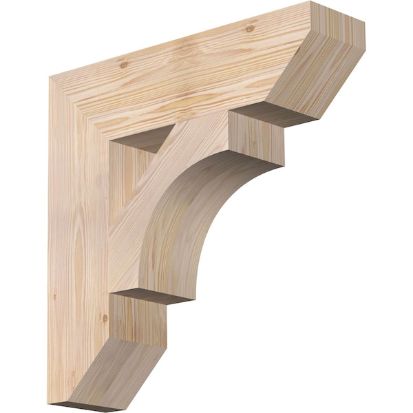 Ekena Millwork Westlake Slat Smooth Bracket, Douglas Fir, 5 1/2"W x 22"D x 22"H BKT06X22X22WTL06SDF - main